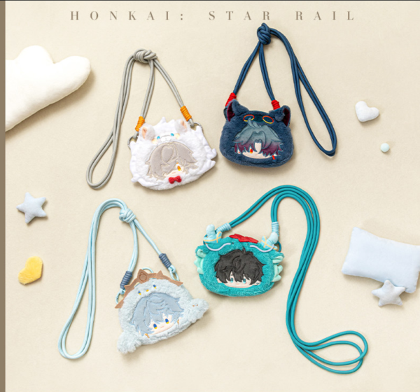 1 Honkai: Star Rail - Boys' Dormitory Chibi Series Plush Coin Purse