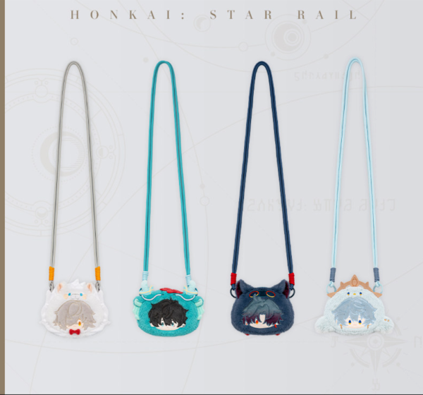 2 Honkai: Star Rail - Boys' Dormitory Chibi Series Plush Coin Purse