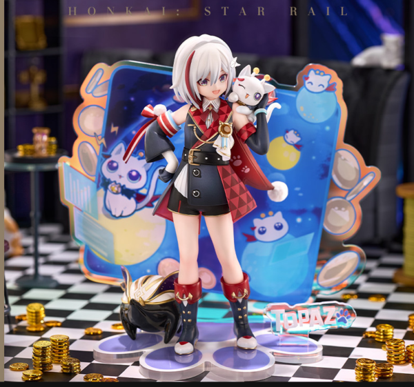 Honkai: Star Rail - Little Kitty Series Topaz & Numby Figure