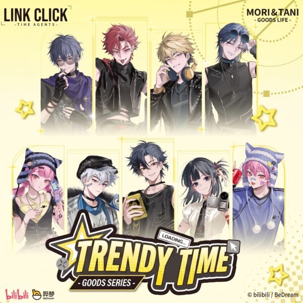 Gemini_Generated_Image_jzsygmjzsygmjzsy Link Click Animation "TRENDY TIME" Series Merchandise - Blind Box