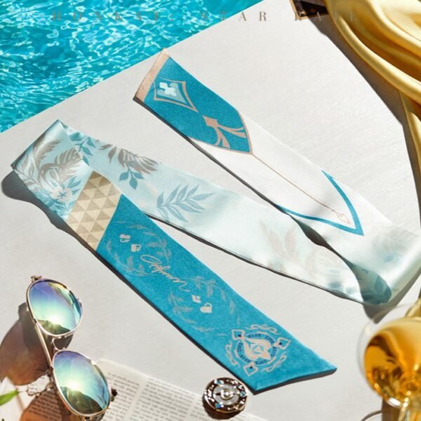 主图_3 Honkai: Star Rail Character Impression Series Silk Scarf (Sparkle / Aventurine Edition)