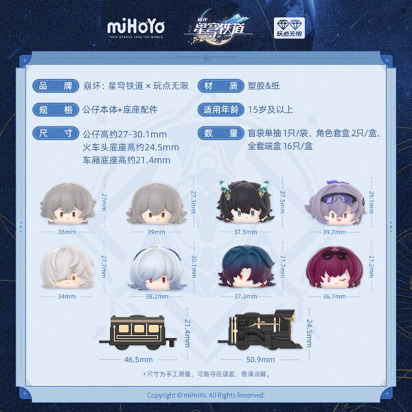 Honkai: Star Rail × Wandian Wuxian Blind Bag