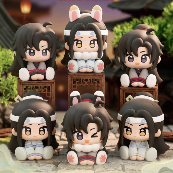 长图 Mo Dao Zu Shi (MDZS) Mini Sitting Figure Blind Box - Dreaming of Cloud Recesses Edition