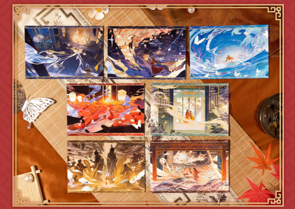 首图1 Heaven Official's Blessing (TGCF) - "Yun Tu Yu Gu" Series PET Postcard