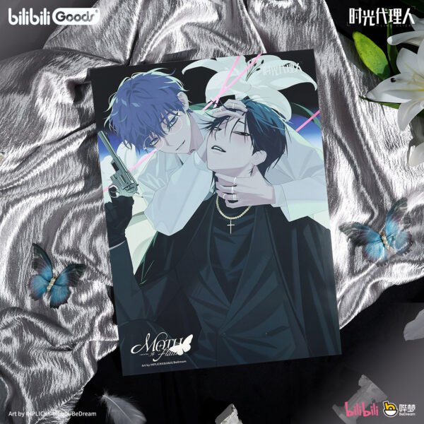 主图_3 bilibiliGoods Link Click Animation "Dream Out! Moth to A Flame" Collectible Shikishi