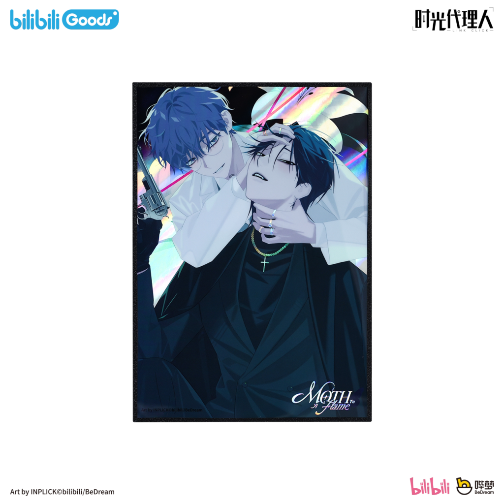 bilibiliGoods Link Click Animation "Dream Out! Moth to A Flame" Collectible Shikishi